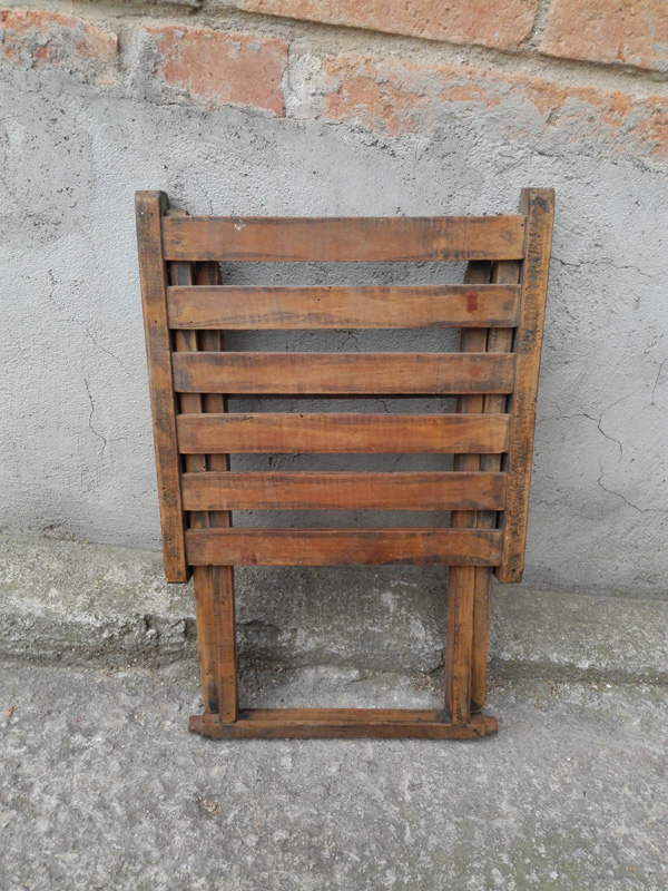 silla plegable picnic madera 37.5x31.5x33 1u